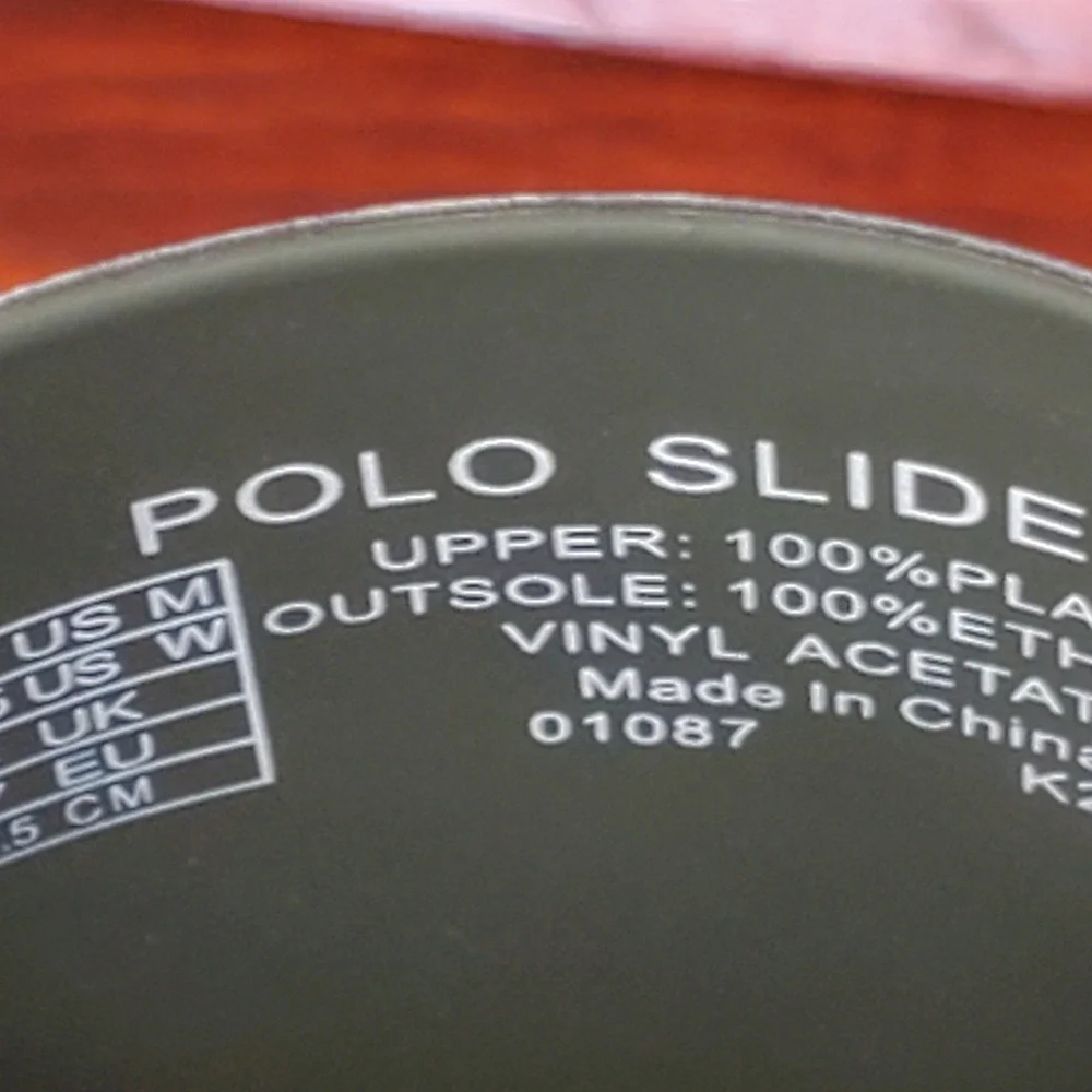 Polo Ralph Lauren Slides Men 14 Green Tropical Island Hawaiian Big Pony‎ New